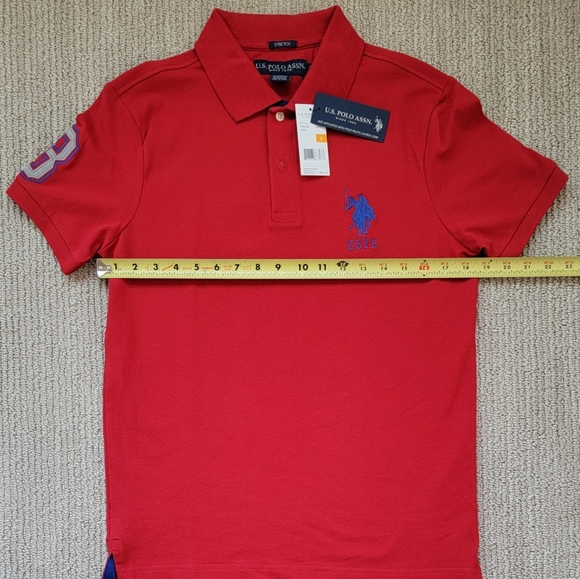 Red U.S Polo Assn. Shirt (Brand New) - Picture 2 of 4